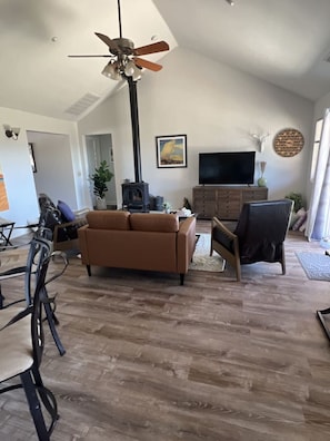 Wood Burning Fireplace