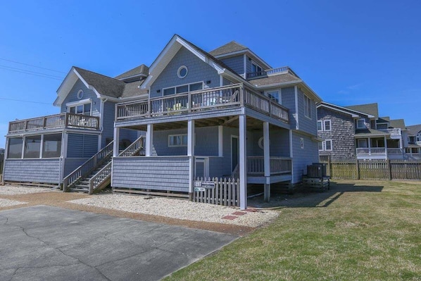 Semi-Oceanfront Outer Banks Vacation Rental 2021