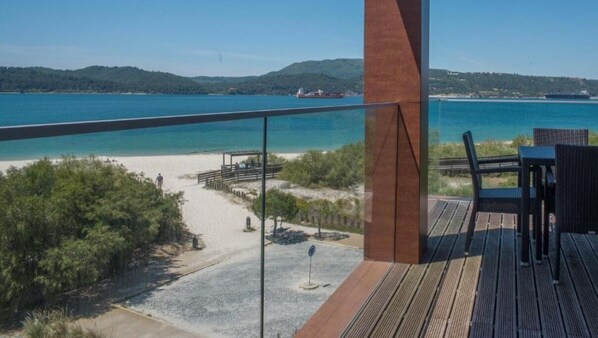 Balcony with sea view