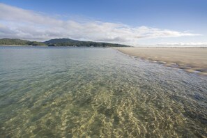 Beach nearby, white sand