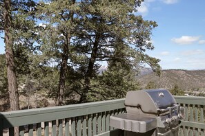 Panoramic views where you will enjoy grilling out and spending time with your family or friends.