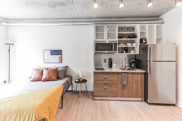 Comfortable and sleek accommodations