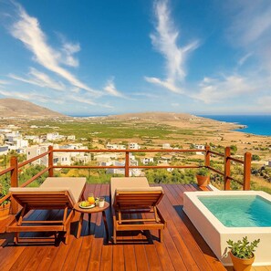 Stunning panoramic views from the rooftop
View · Sea & Village Landscape