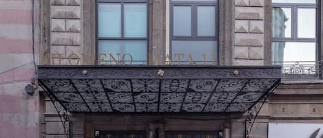 Fassade der Unterkunft