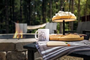 Smore's are a must at the fire pit