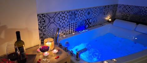 Bain à remous intérieur