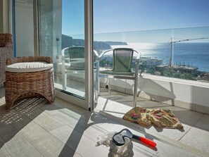 Balkon mit Meerblick
