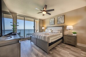 Gulf front master bedroom