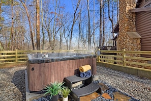Bain à remous extérieur