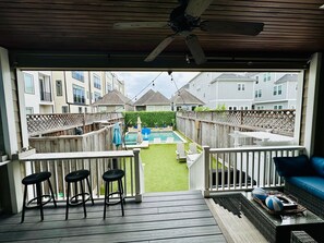 The view from your covered patio!
