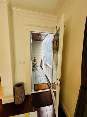 Entrance to the home