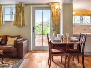 Open plan living space | The Coach House Annexe - Malpas Retreats, Tilston, near Malpas