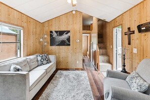 Indoors, Home Decor, Hardwood, Stained Wood, Painting