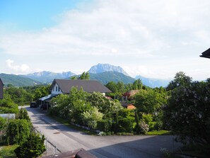 Ausblick Balkon
