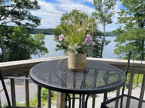 Front deck view