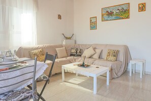 Colourful living area