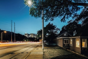 The two houses are right cross the street from UT law school and built on east wood neighbor park woods.