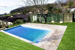 Outdoor private heated pool