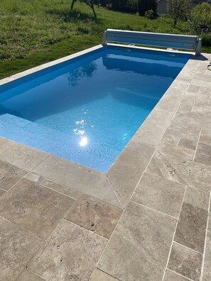 Outdoor private heated pool
