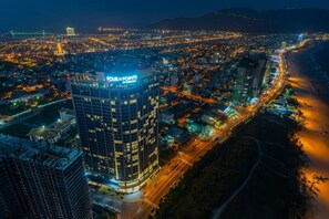 city view at night