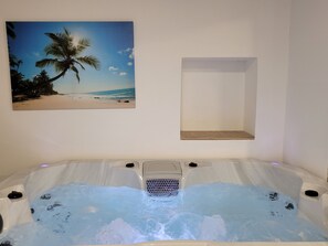 Bubbelpool inomhus