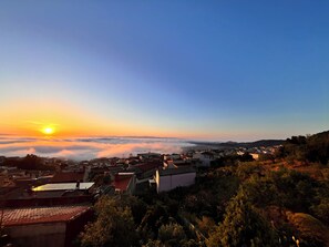 Blick von der Unterkunft