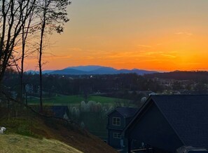 Vue depuis l’hébergement