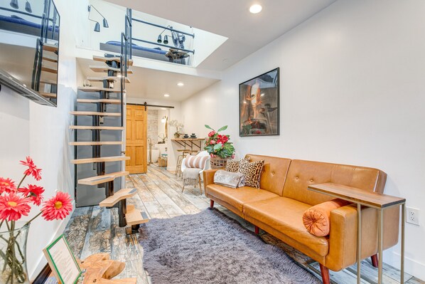 Denver Vacation Rental | Studio | 1BA | Stairs Required to Access | 285 Sq Ft