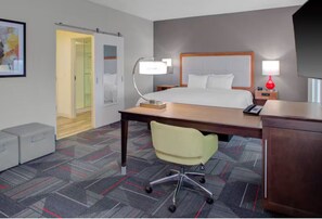 Unit with comfortable bed