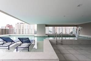 Rooftop pool