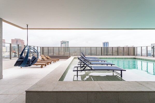 Rooftop pool