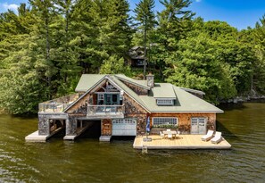 Boathouse &amp; Upper Living Area