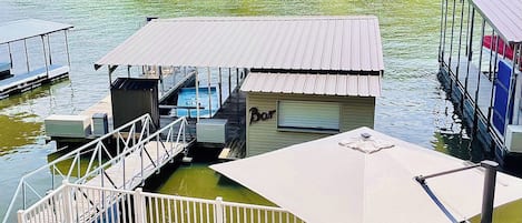 So much fun! Enjoy the Martini Deck with the Dock and Dock Bar just steps away!