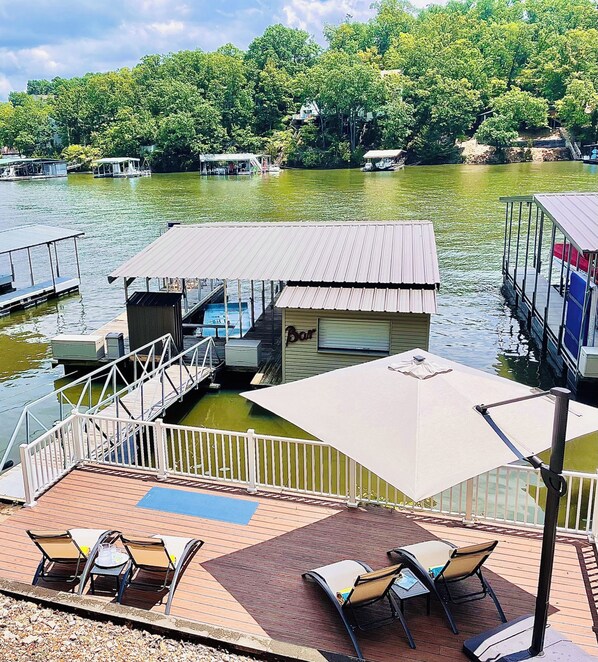 So much fun! Enjoy the Martini Deck with the Dock and Dock Bar just steps away!