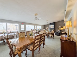 Formal dining and living room