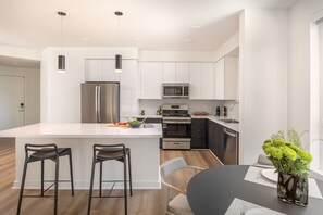 Kitchen and dining area 