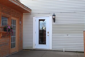 Entrance to the guest suite