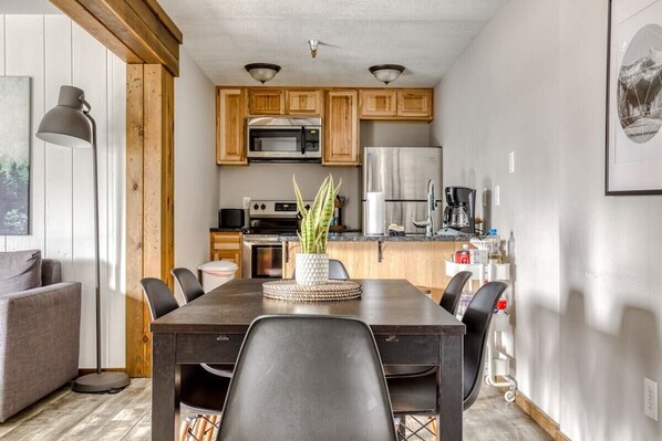 Enjoyable 700 sq ft 1-bedroom, 1-bathroom condominium on the top floor