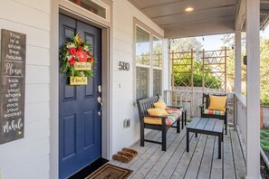 Experience stunning morning coffee views of Olivia Beach Neighborhood and Park.