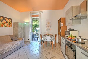 Living and dining room