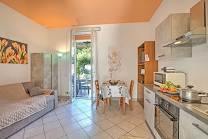 Living and dining room