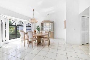 Dining area