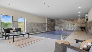 Big Cabin With Indoor Swimming Pool