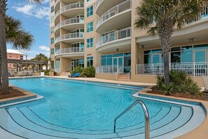 Tropical Landscaping at Aqua Freeform Pool 