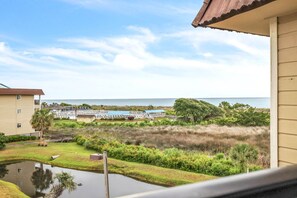 Private Balcony with Views of Pool and Ocean