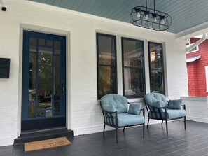 A perfect spot for morning coffee or a drink in the evening 