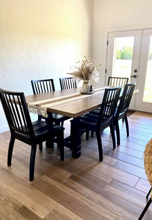 Dining area