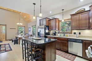 Kitchen Island with Seating for Two