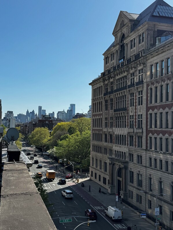 Looking south down Second Ave
