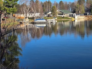 Boat launch on Johnson Lake